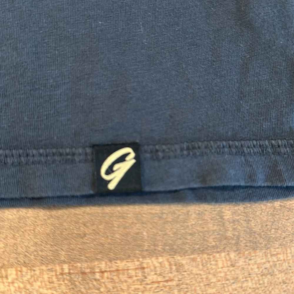 🖤 GOLDEN GOODS MY GUY TEE LULUS LOUNGE VINTAGE WASH FADED BLACK 🖤 - Picture 3 of 4